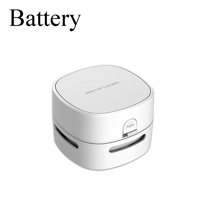Mini Desktop Vacuum Cleaner – USB Rechargeable