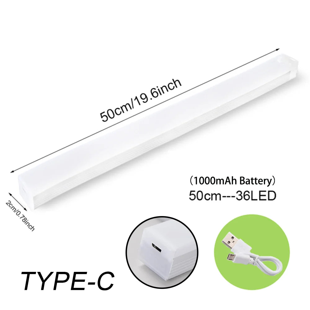 Motion Sensor Staircase Light – USB-C, LED