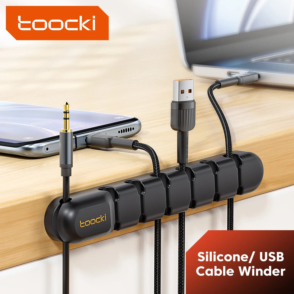 Toocki Flexible Cable Organiser Clips – 3/5/7 Hole