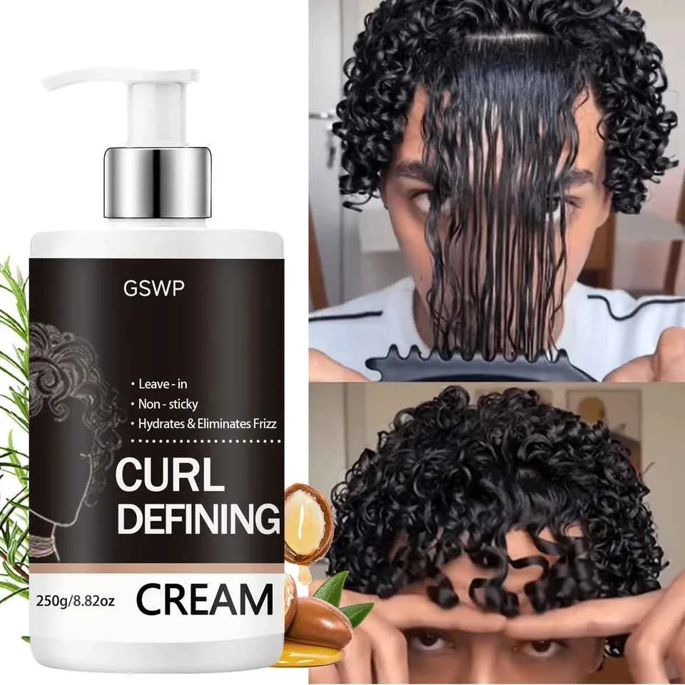 Men's curl defining cream