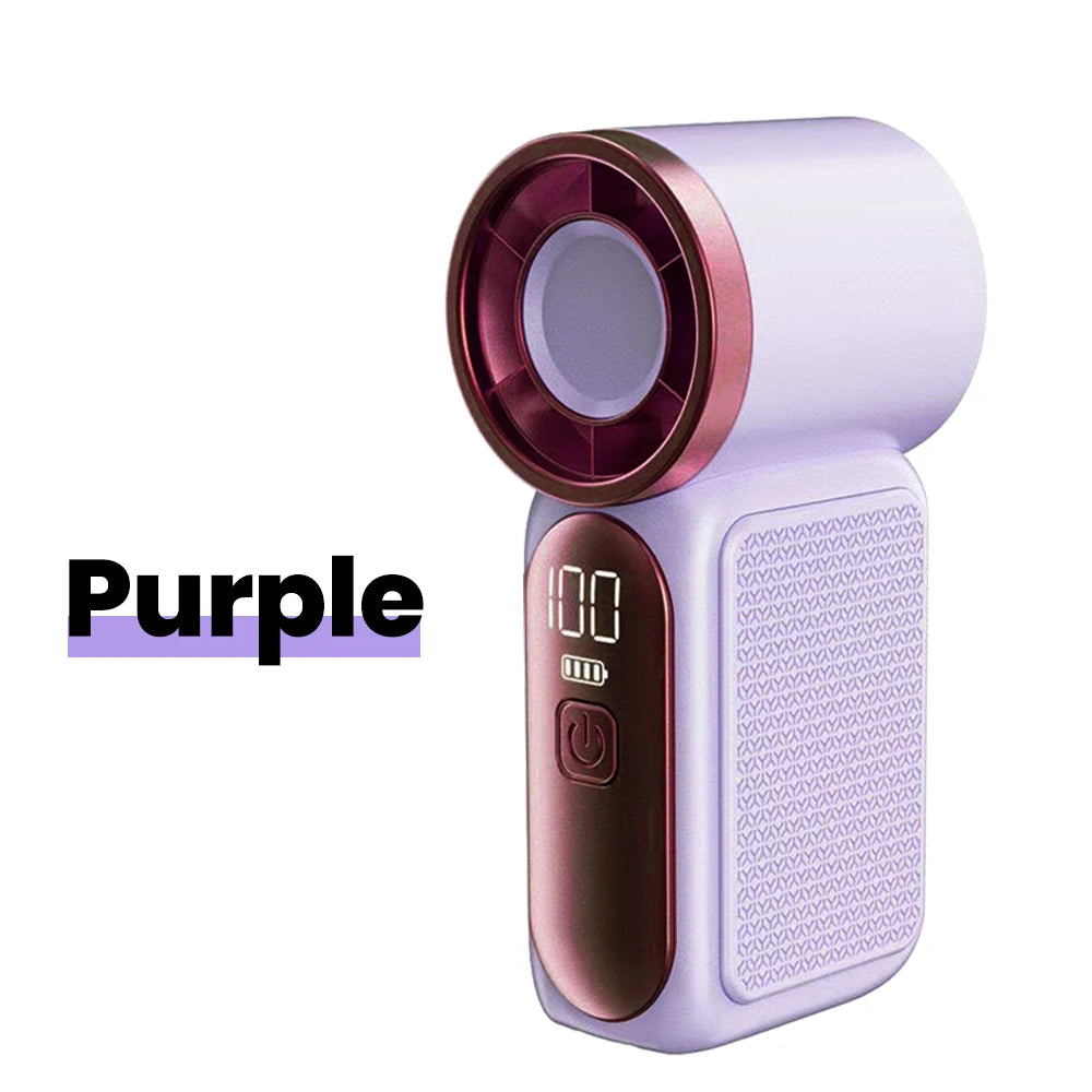 Mini Handheld Fan – USB-C, 5-Speed, Portable
