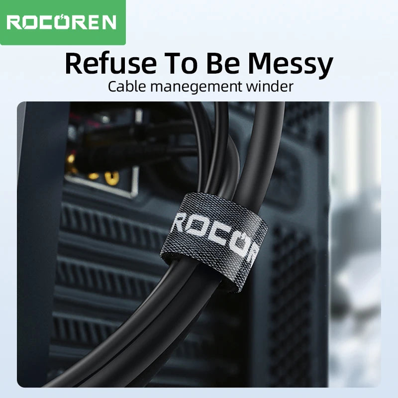 Rocoren Cable Organiser – Cord Winder & Protector