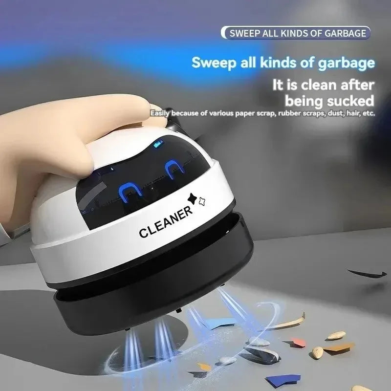 Portable Mini Desktop Vacuum – Wireless