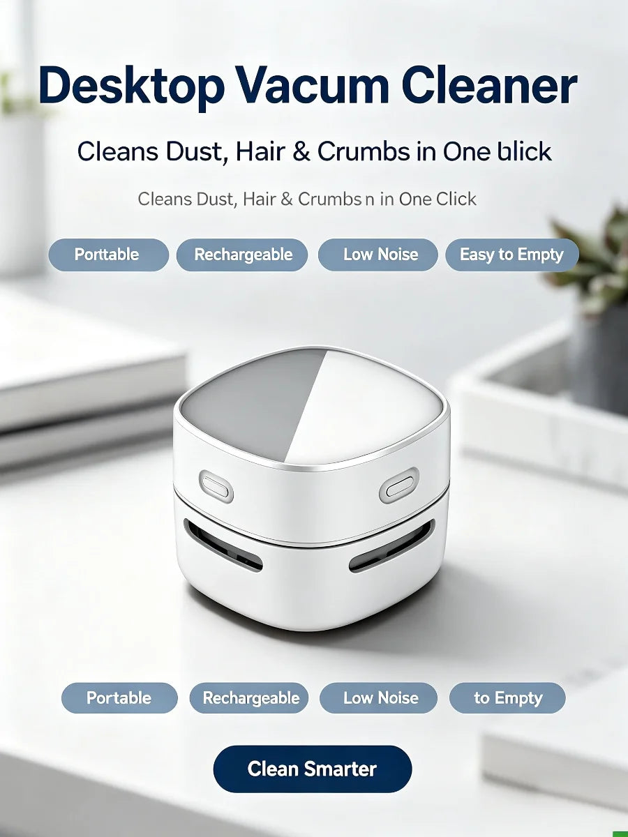 USB Desktop Vacuum Cleaner – Keyboard & Office