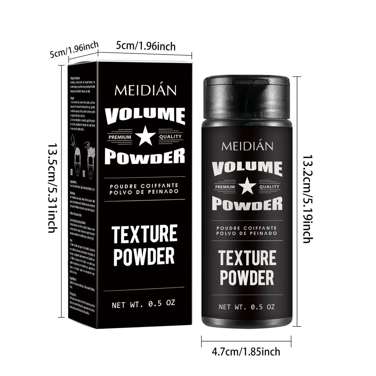 Volumizing Hair Styling Powder Long-Lasting Hold - Clario Essentials