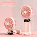 Foldable Neck Fan with Phone Stand – 1800mAh