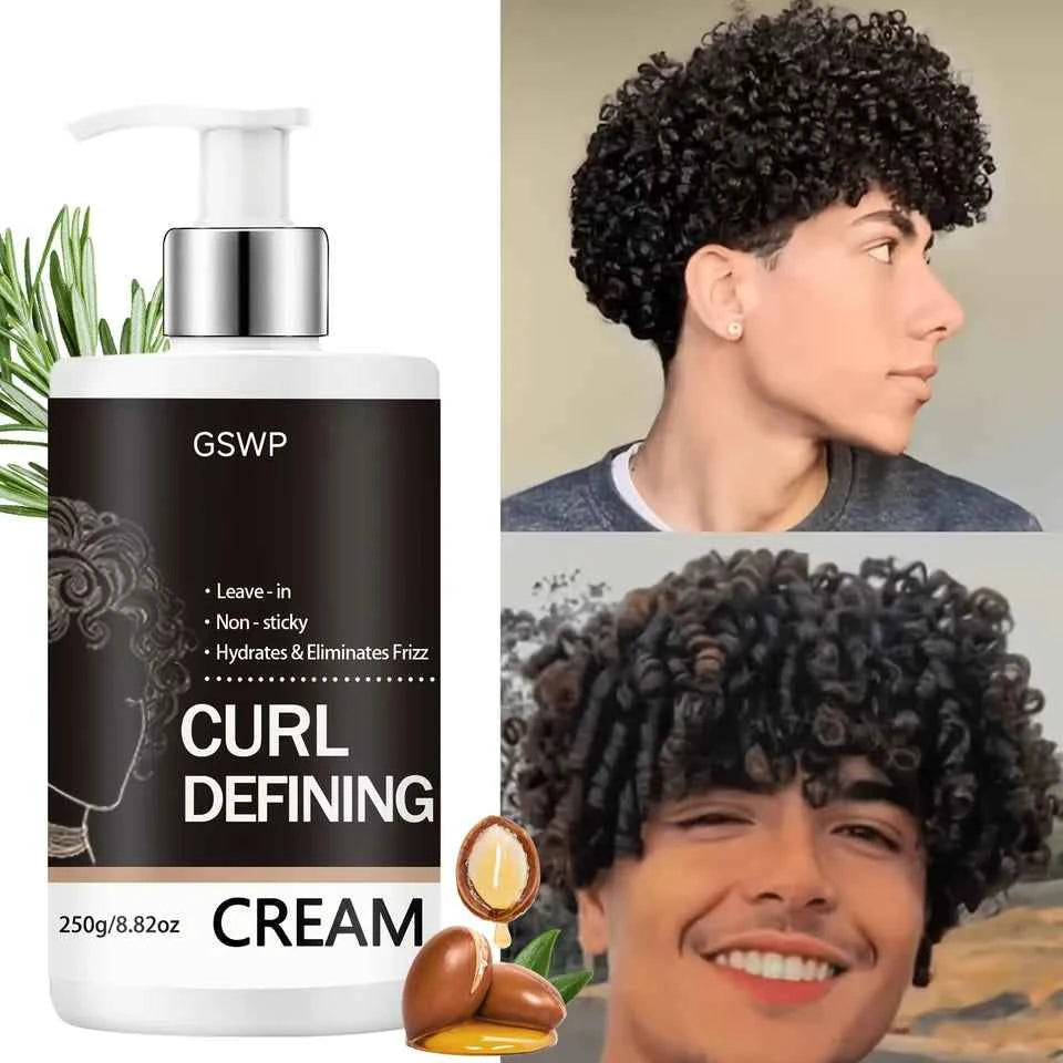 Men's curl defining cream