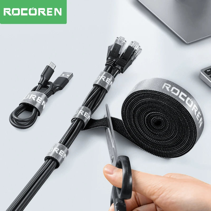 Rocoren Cable Organiser – Cord Winder & Protector