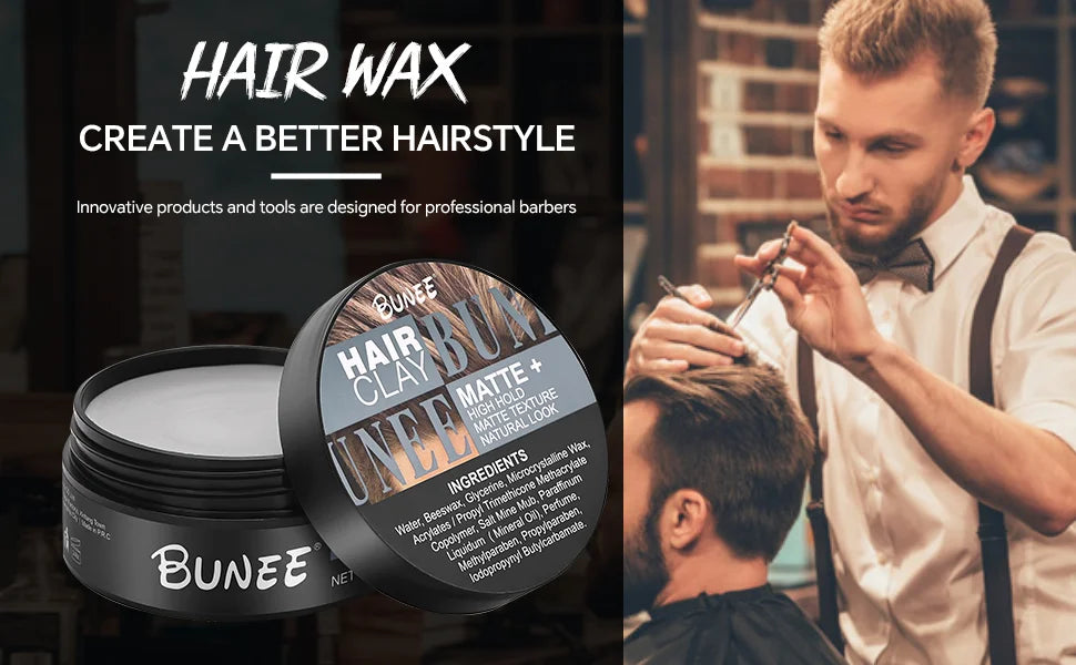 Texture Hair Styling Pomade Clay Pomade Ideal - Clario Essentials