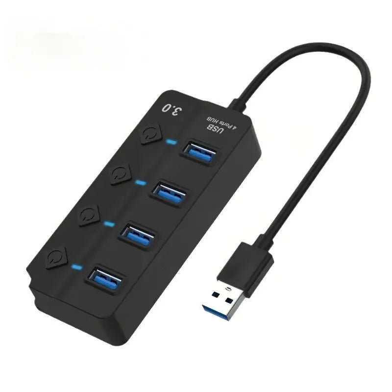 USB 3.0 Hub – 4 or 7 Ports, Independent Switches