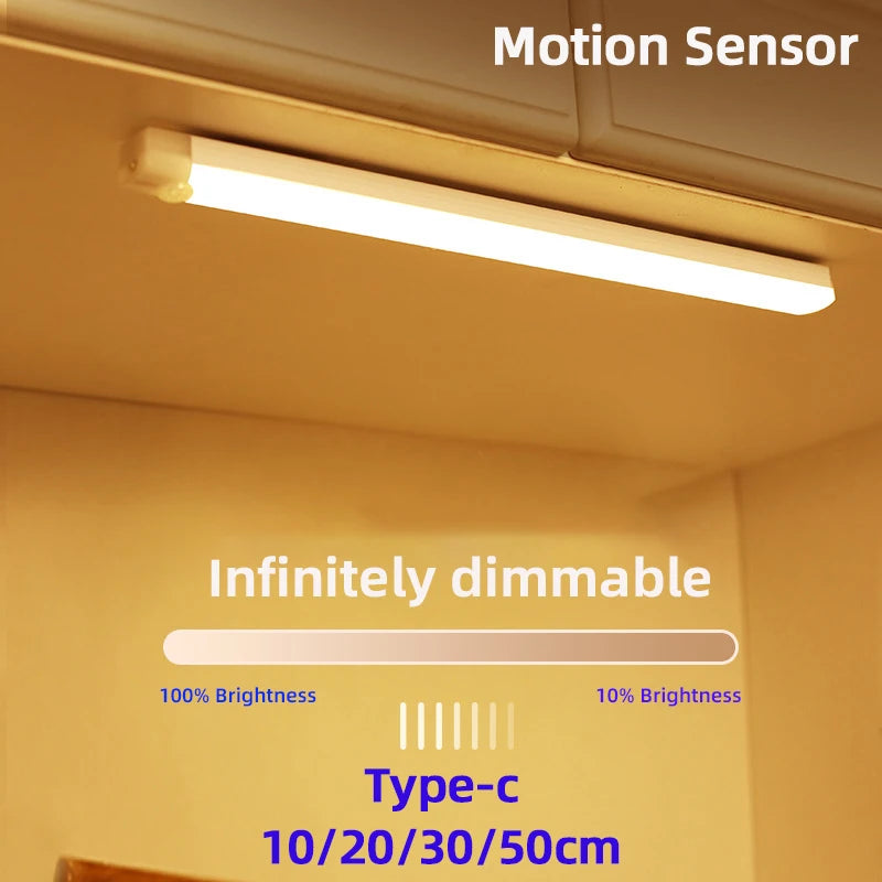 Motion Sensor Cabinet Light – LED, USB-C