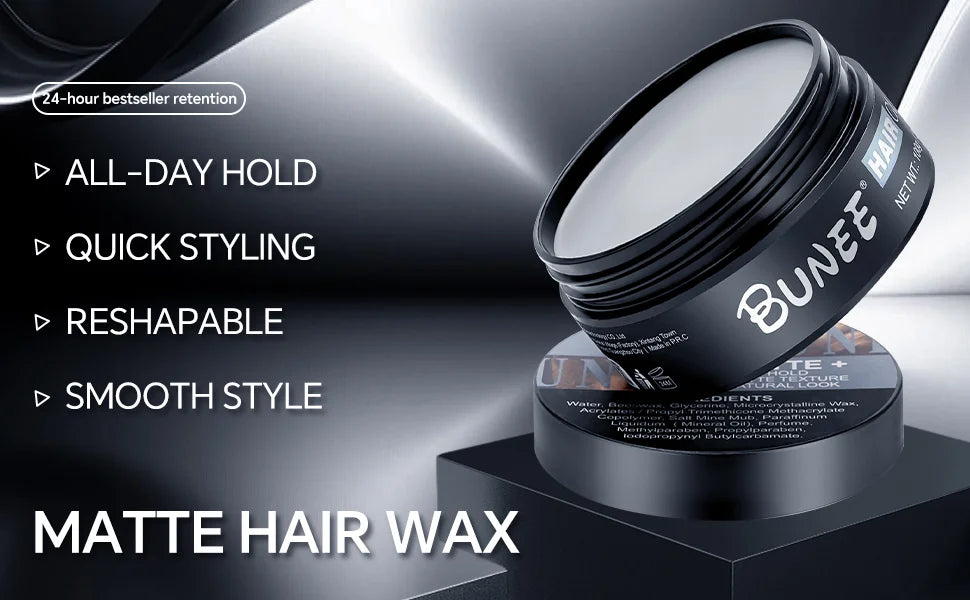 Texture Hair Styling Pomade Clay Pomade Ideal - Clario Essentials