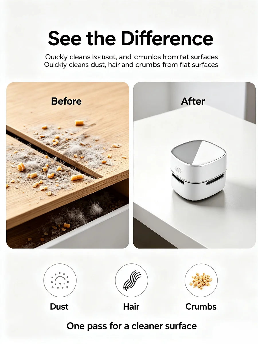 USB Desktop Vacuum Cleaner – Keyboard & Office