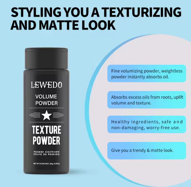 Hair Styling Powder Oil Control Hair Powder Fluffy Hair Powder Increase Hair Volume Instantly Long-Lasting Styling For Men Women - Clario Essentials