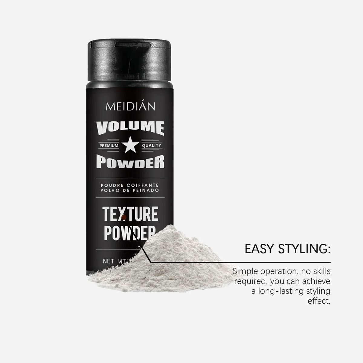 Volumizing Hair Styling Powder Long-Lasting Hold - Clario Essentials