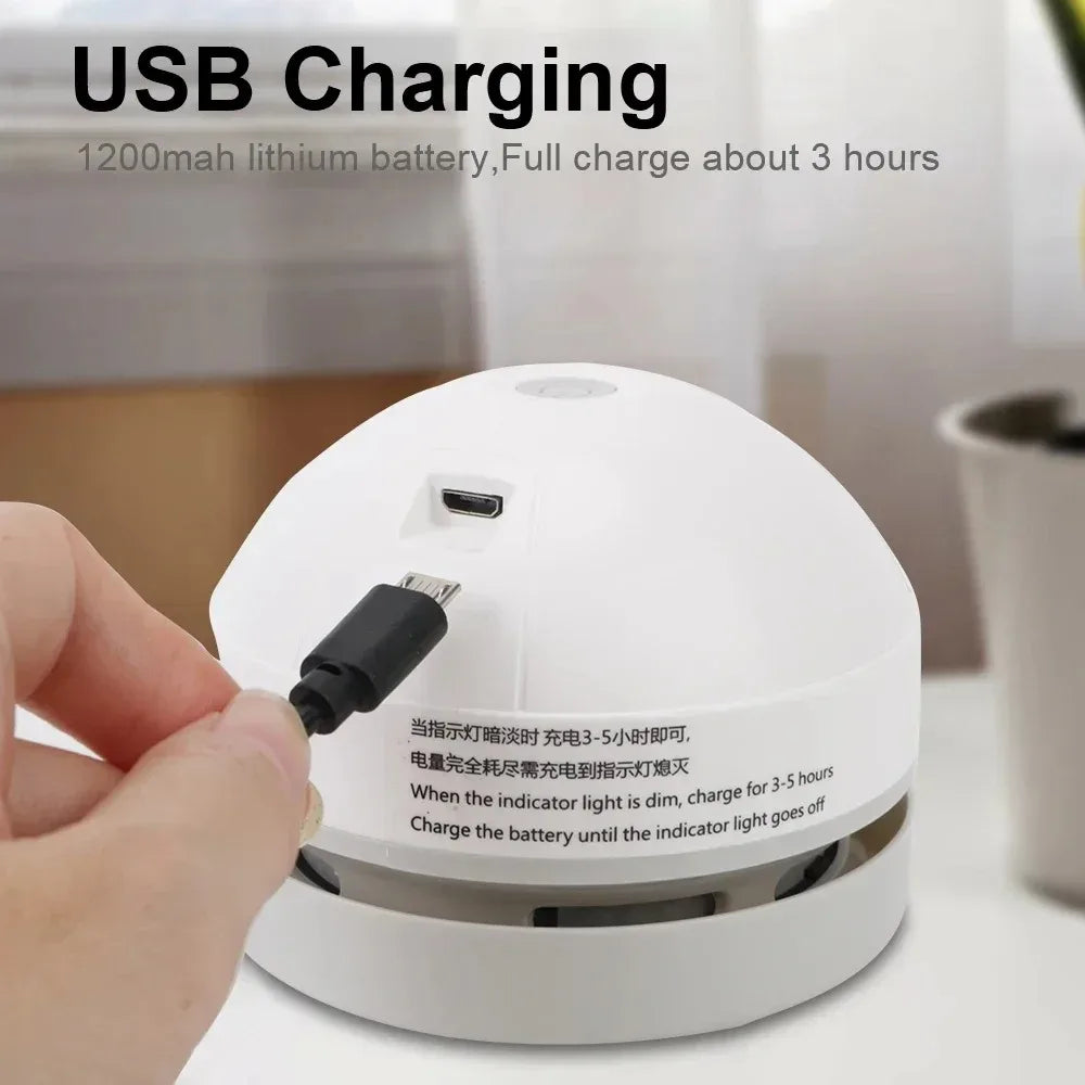 Portable Mini Desktop Vacuum – Wireless
