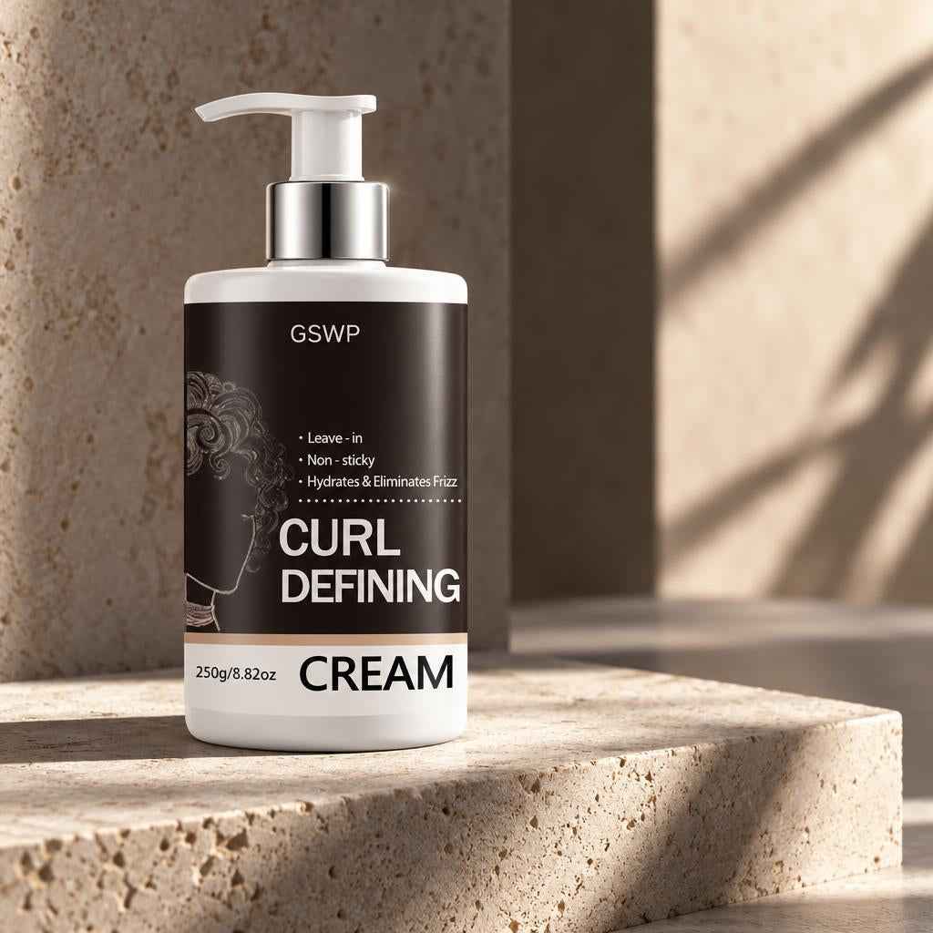 Men's curl defining cream